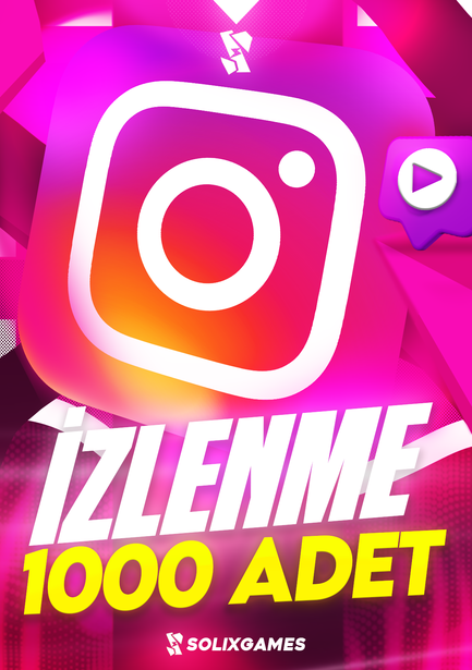 İnstagram 1000 İzlenme