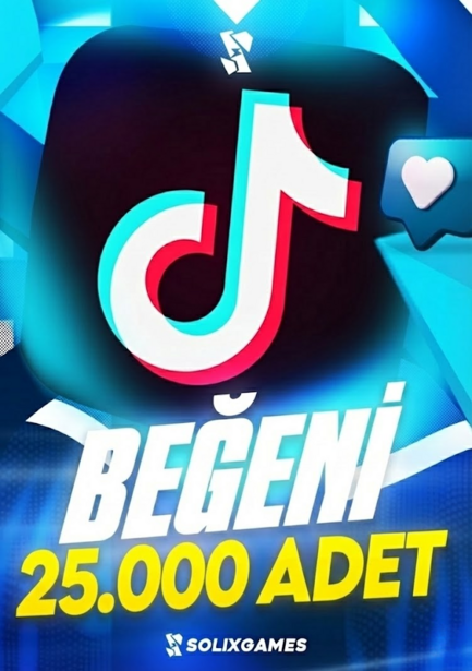 Tiktok 25.000 Beğeni