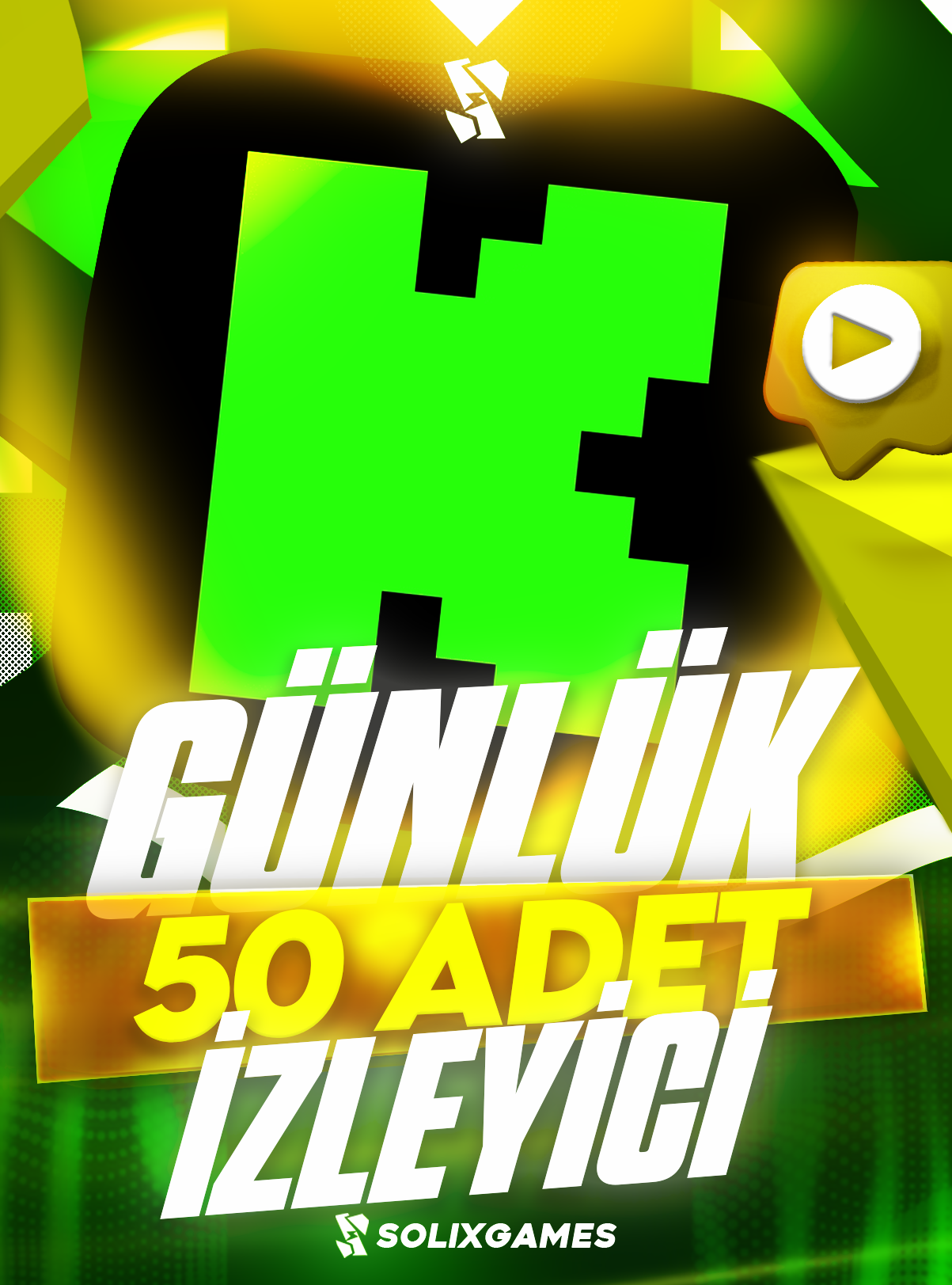 Kick 50 İzleyici - Günlük