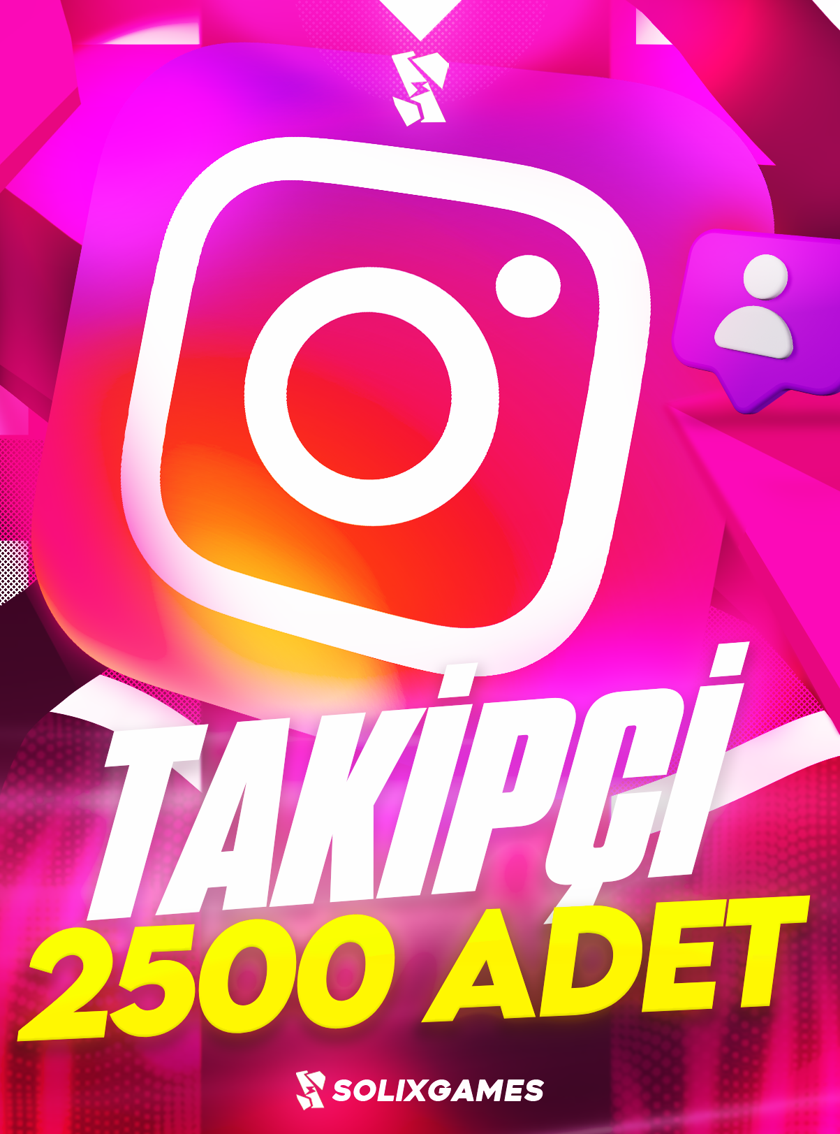 İnstagram 2.500 Takipçi