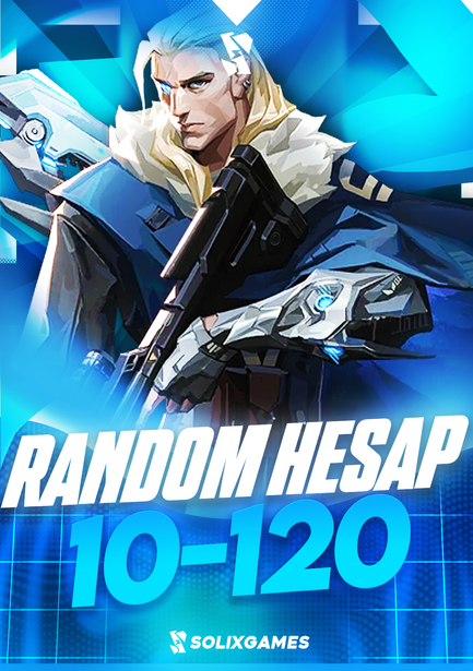 Valorant 10-120 Skin Garantili Random Hesap