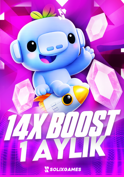 Discord 1 Aylık 14X Boost