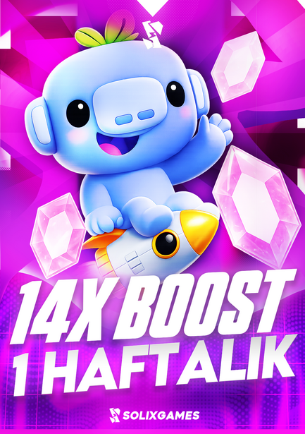 Discord 1 Haftalık 14X Boost - Hızlı Teslim
